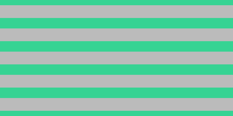 #bbbbbb, #36d393 horizontal lines, thirty-six pixels wide, forty-four pixels apart