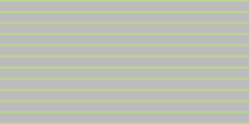 #bbbbbb, #bad393 horizontal lines, seven pixels wide, twenty-nine pixels apart