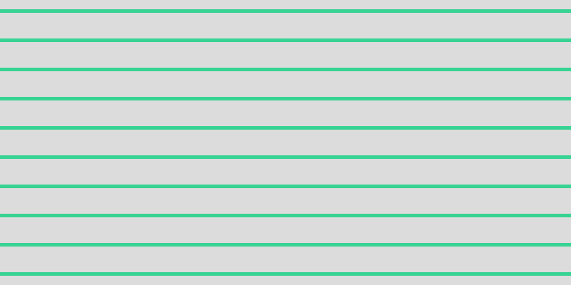 #bbbbbb (50%), #36d393 horizontal lines, five pixels wide, thirty-six pixels apart
