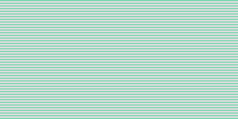 #bbbbbb (50%), #36d393 horizontal lines, two pixels wide, seven pixels apart