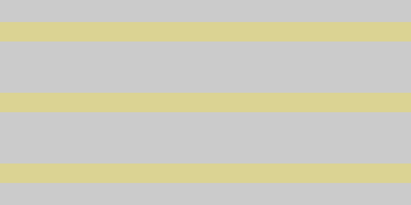#bbbbbb (75%), #dbd393 horizontal lines, thirty-eight pixels wide, one hundred pixels apart