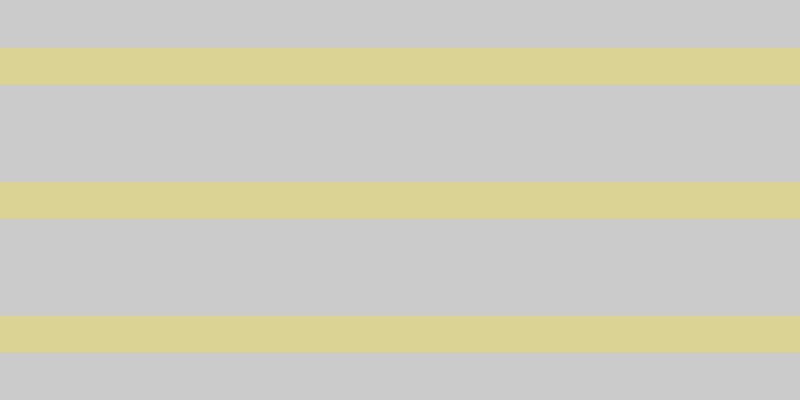 #bbbbbb (75%), #dbd393 horizontal lines, thirty-seven pixels wide, ninety-seven pixels apart