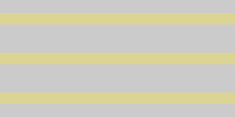 #bbbbbb (75%), #dbd393 horizontal lines, thirty-nine pixels wide, ninety-seven pixels apart