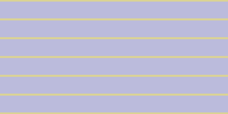 #bbbbdc, #dbd393 horizontal lines, seven pixels wide, fifty-nine pixels apart