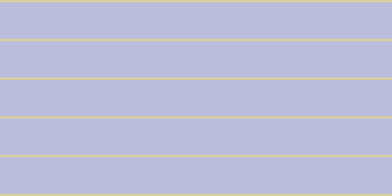 #bbbbdc, #dbd393 horizontal lines, four pixels wide, seventy-five pixels apart