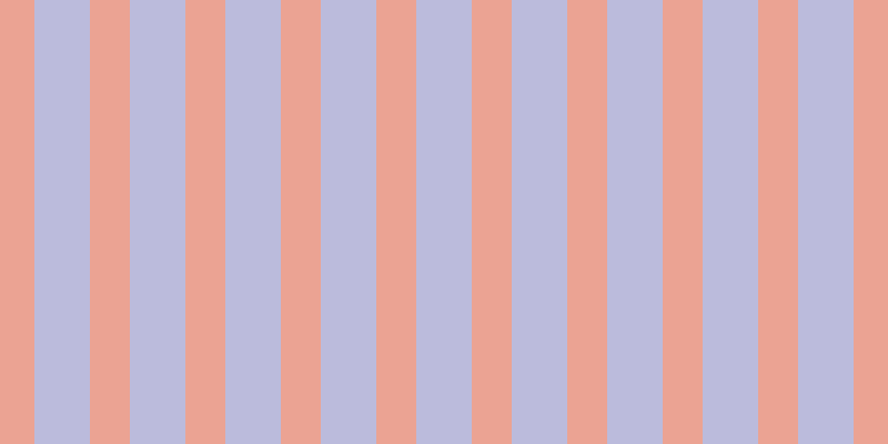 #bbbbdc, #eba393 vertical lines, thirty-six pixels wide, fifty pixels apart