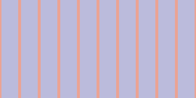 #bbbbdc, #eba393 vertical lines, twelve pixels wide, sixty-eight pixels apart