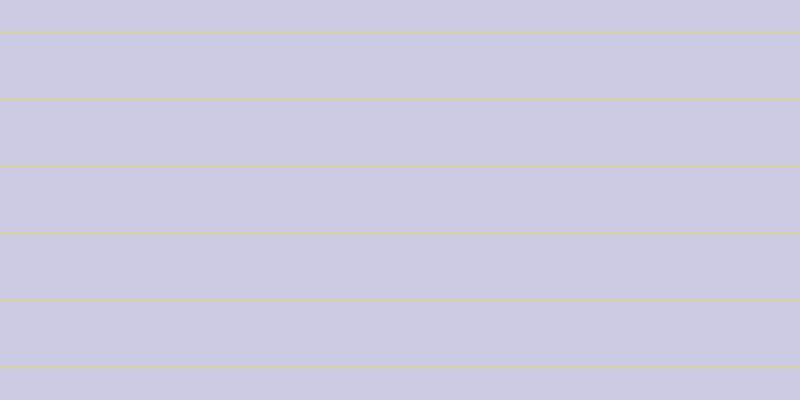 #bbbbdc (75%), #dbd393 horizontal lines, two pixels wide, sixty-five pixels apart