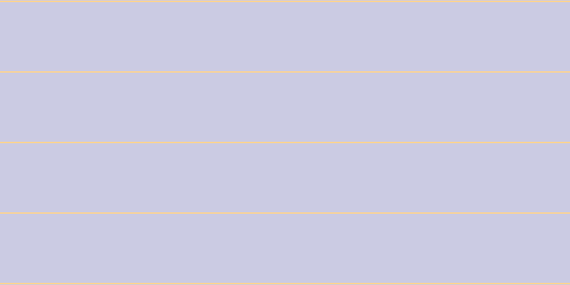 #bbbbdc (75%), #fcd393 horizontal lines, two pixels wide, ninety-seven pixels apart