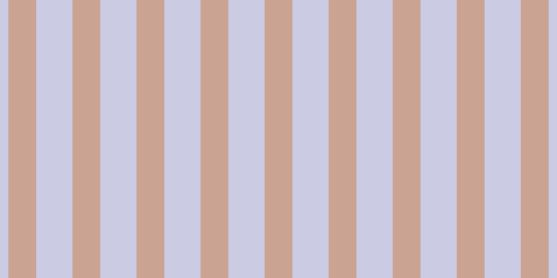 #bbbbdc (75%), #caa393 vertical lines, forty pixels wide, fifty-two pixels apart
