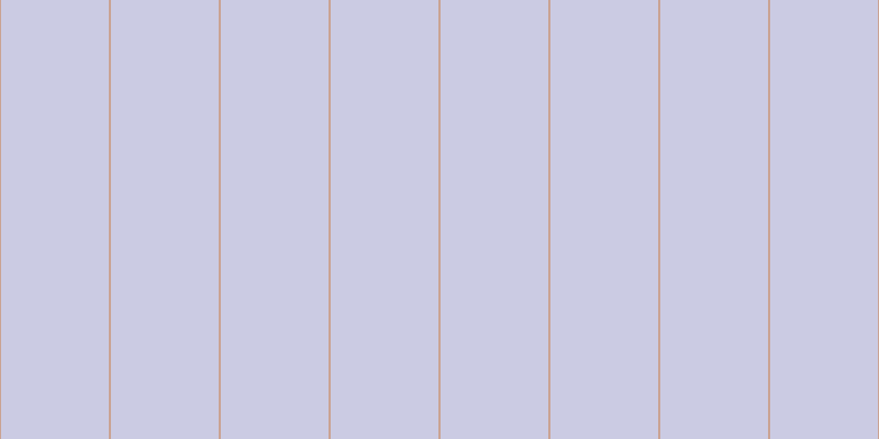 #bbbbdc (75%), #caa393 vertical lines, two pixels wide, ninety-eight pixels apart