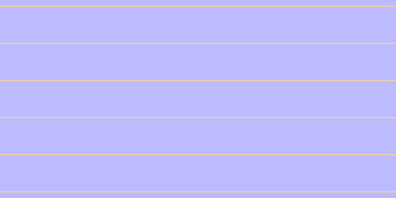 #bbbbfd, #fcd393 horizontal lines, two pixels wide, seventy-three pixels apart