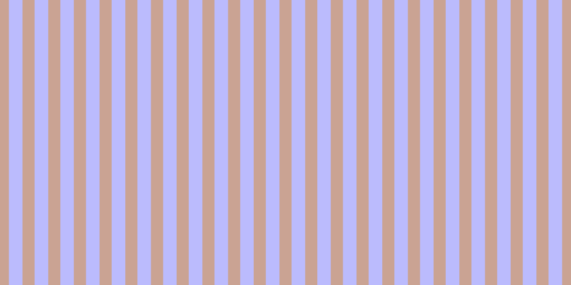 #bbbbfd, #caa393 vertical lines, seventeen pixels wide, nineteen pixels apart