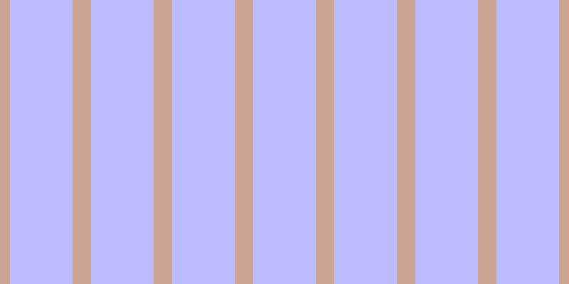 #bbbbfd, #caa393 vertical lines, twenty-six pixels wide, eighty-eight pixels apart