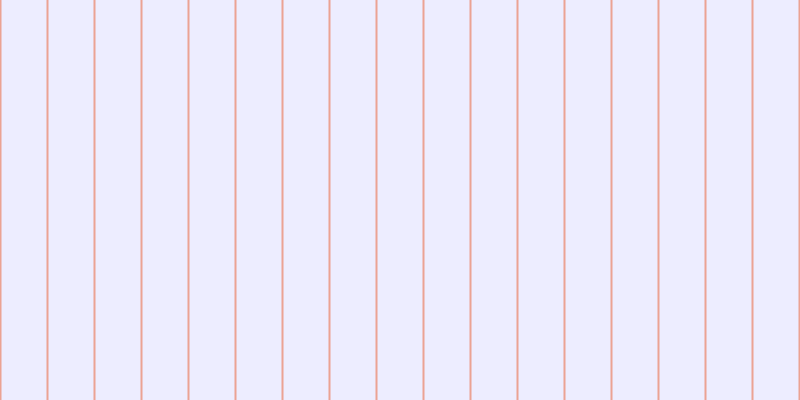 #bbbbfd (25%), #eba393 vertical lines, two pixels wide, forty-five pixels apart