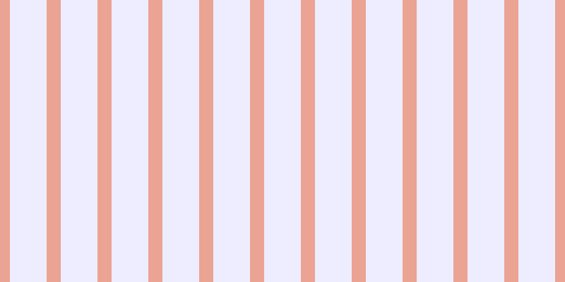 #bbbbfd (25%), #eba393 vertical lines, twenty pixels wide, fifty-two pixels apart