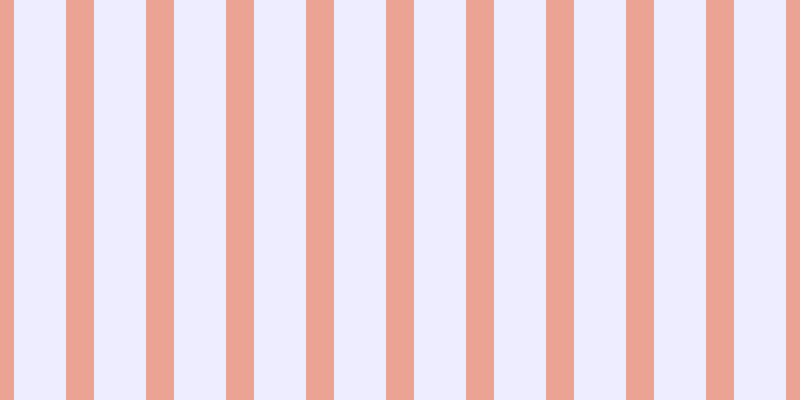#bbbbfd (25%), #eba393 vertical lines, twenty-eight pixels wide, fifty-two pixels apart