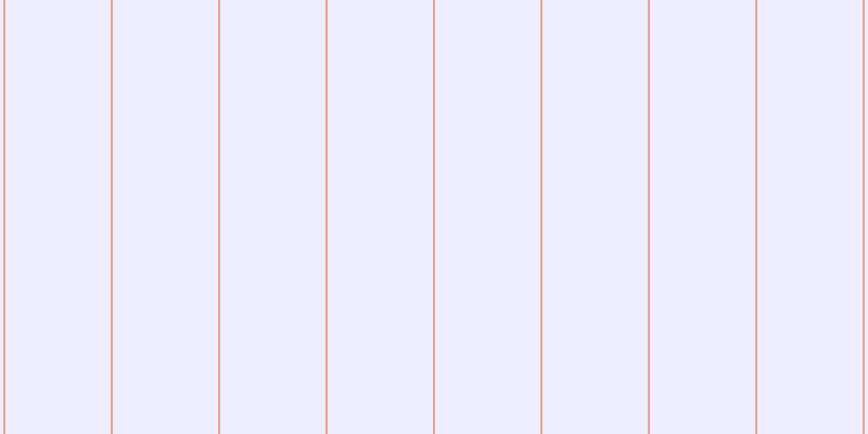 #bbbbfd (25%), #eba393 vertical lines, two pixels wide, ninety-seven pixels apart