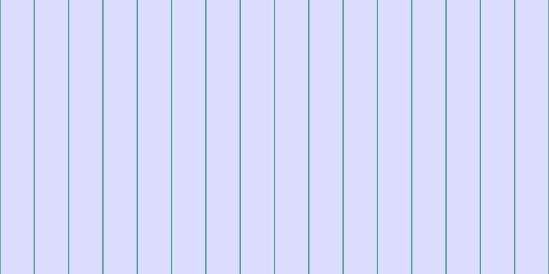 #bbbbfd (50%), #46a393 vertical lines, two pixels wide, forty-eight pixels apart