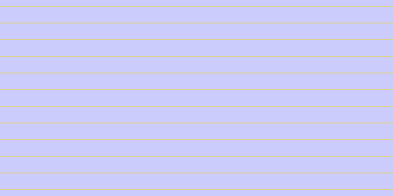 #bbbbfd (75%), #dbd393 horizontal lines, two pixels wide, thirty-two pixels apart