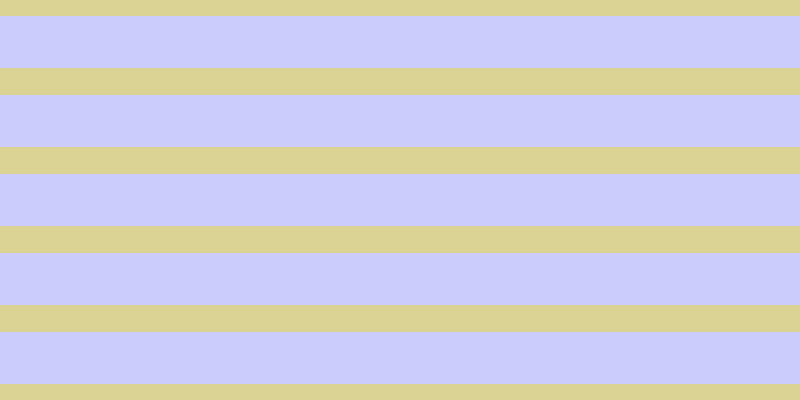 #bbbbfd (75%), #dbd393 horizontal lines, twenty-seven pixels wide, fifty-two pixels apart