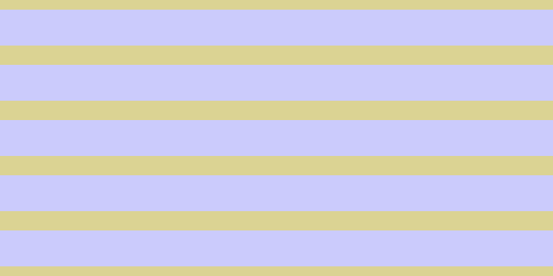 #bbbbfd (75%), #dbd393 horizontal lines, twenty-eight pixels wide, fifty-two pixels apart