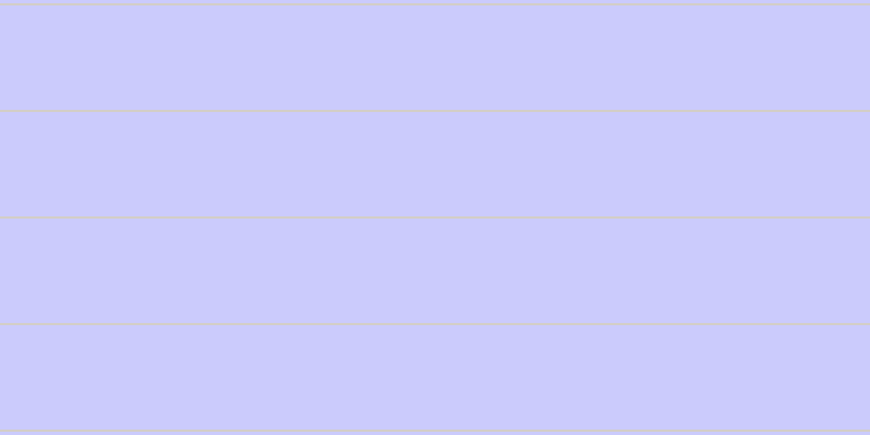 #bbbbfd (75%), #dbd393 horizontal lines, one pixels wide, ninety-seven pixels apart