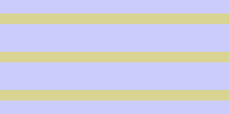 #bbbbfd (75%), #dbd393 horizontal lines, thirty-seven pixels wide, ninety-seven pixels apart