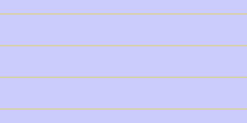#bbbbfd (75%), #dbd393 horizontal lines, four pixels wide, ninety-nine pixels apart