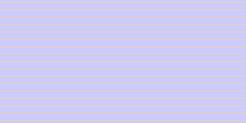 #bbbbfd (75%), #fcd393 horizontal lines, two pixels wide, twenty-two pixels apart