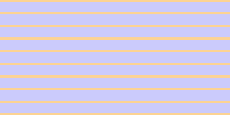 #bbbbfd (75%), #fcd393 horizontal lines, eight pixels wide, thirty-six pixels apart