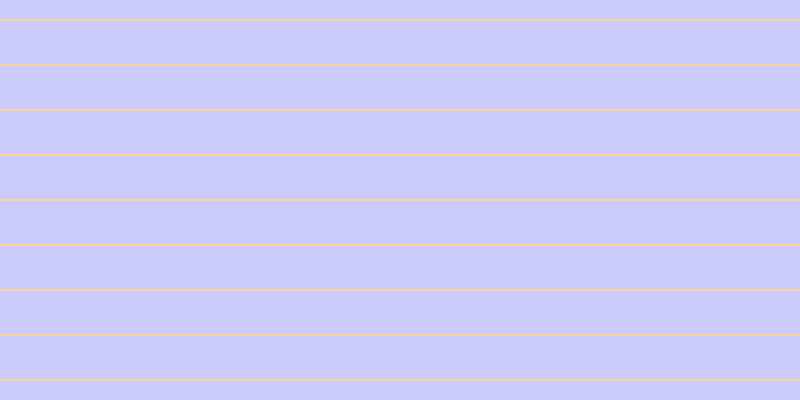 #bbbbfd (75%), #fcd393 horizontal lines, two pixels wide, forty-three pixels apart
