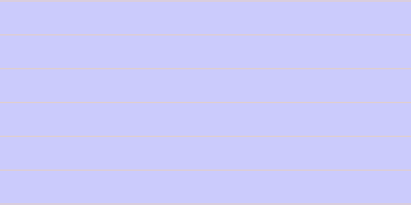 #bbbbfd (75%), #fcd393 horizontal lines, one pixels wide, sixty-five pixels apart