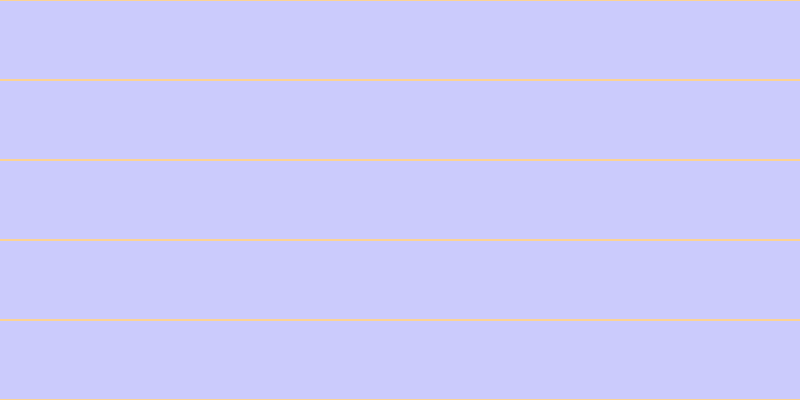 #bbbbfd (75%), #fcd393 horizontal lines, two pixels wide, seventy-eight pixels apart