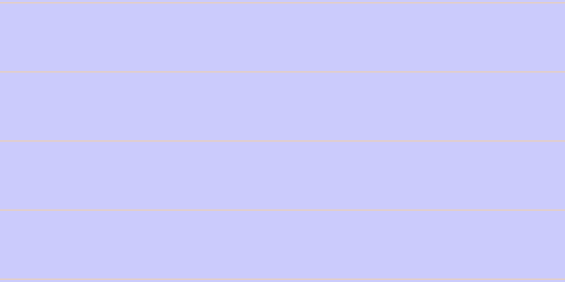 #bbbbfd (75%), #fcd393 horizontal lines, one pixels wide, ninety-seven pixels apart