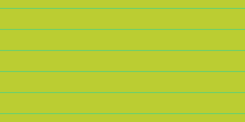 #bbcd32, #36d393 horizontal lines, two pixels wide, sixty-seven pixels apart