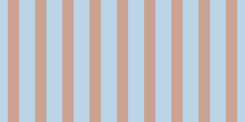 #bbd4e6, #caa393 vertical lines, thirty-seven pixels wide, fifty-two pixels apart