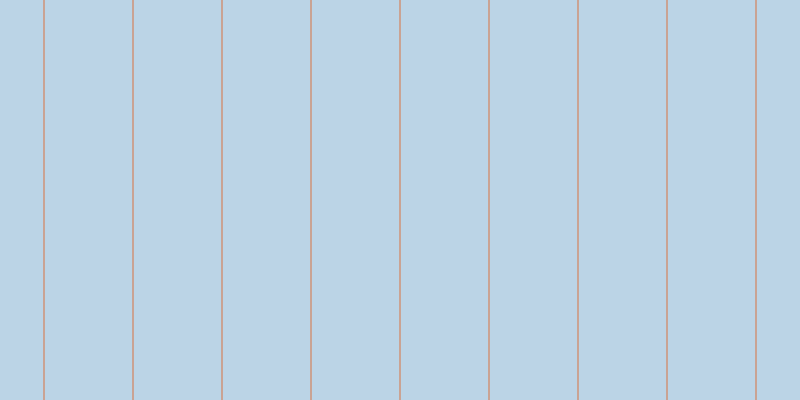 #bbd4e6, #caa393 vertical lines, two pixels wide, eighty-seven pixels apart