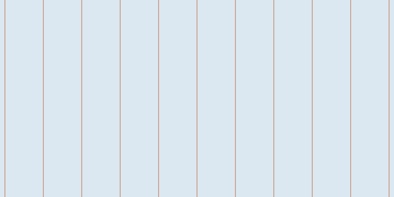 #bbd4e6 (50%), #caa393 vertical lines, two pixels wide, seventy-six pixels apart