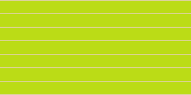 #bbdc16, #dbd393 horizontal lines, five pixels wide, fifty-two pixels apart