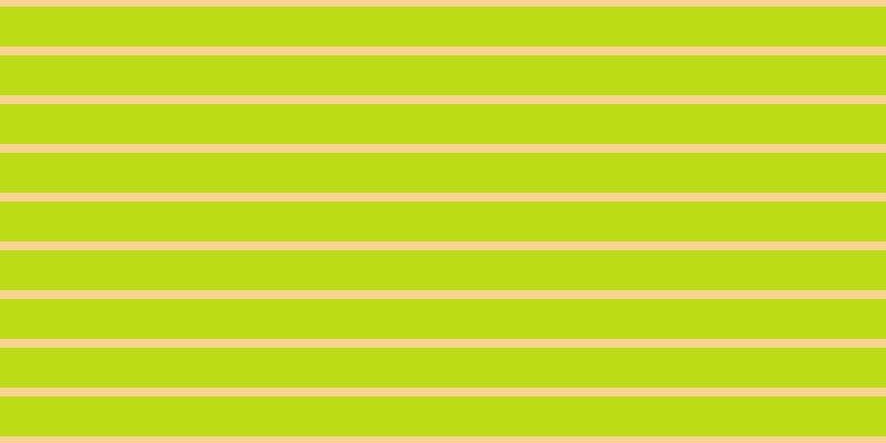 #bbdc16, #fcd393 horizontal lines, eight pixels wide, thirty-six pixels apart