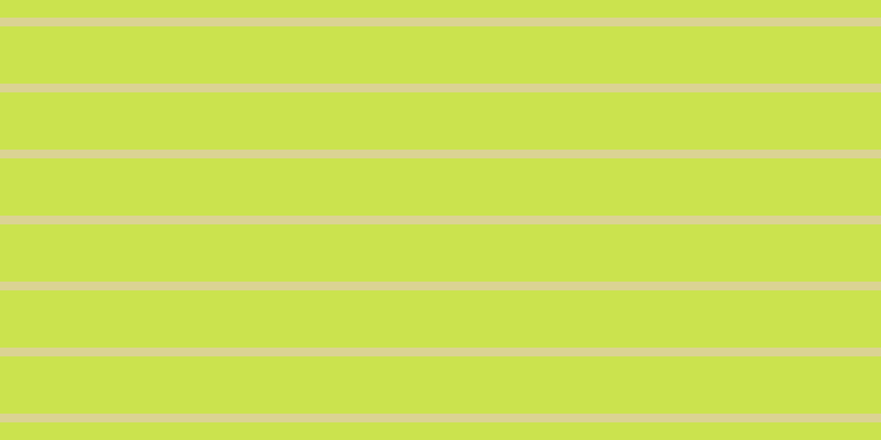 #bbdc16 (75%), #dbd393 horizontal lines, eight pixels wide, fifty-two pixels apart