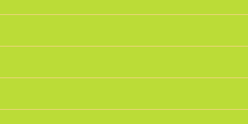 #bbdc37, #fcd393 horizontal lines, two pixels wide, one hundred pixels apart