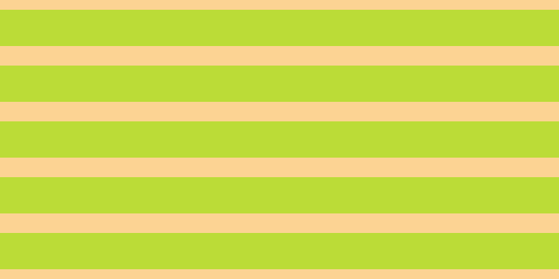 #bbdc37, #fcd393 horizontal lines, twenty-eight pixels wide, fifty-two pixels apart