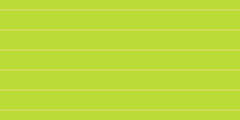#bbdc37, #fcd393 horizontal lines, two pixels wide, sixty-five pixels apart