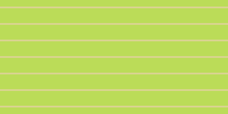 #bbdc58, #dbd393 horizontal lines, six pixels wide, fifty-two pixels apart