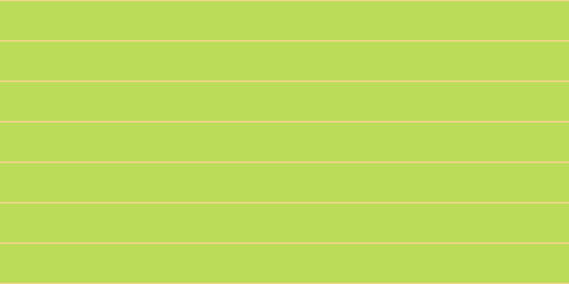 #bbdc58, #fcd393 horizontal lines, two pixels wide, fifty-five pixels apart
