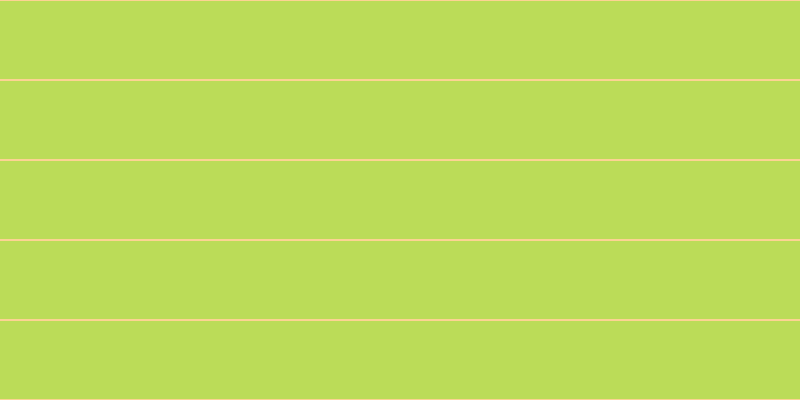 #bbdc58, #fcd393 horizontal lines, two pixels wide, seventy-eight pixels apart