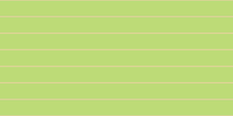 #bbdc79, #dbd393 horizontal lines, five pixels wide, fifty-two pixels apart
