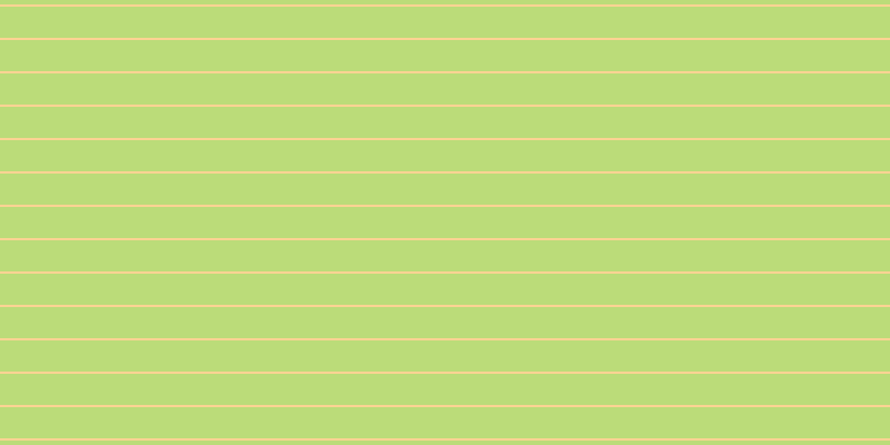 #bbdc79, #fcd393 horizontal lines, two pixels wide, twenty-eight pixels apart
